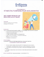 Affiche Stage autodéfense Ado – 5 octobre 2025-1