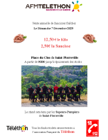 affiche pompier telethon 2025