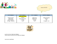 MENUS ECOLES du 8 au 12 décembre