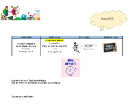 MENUS ECOLES 11 au 12 mai